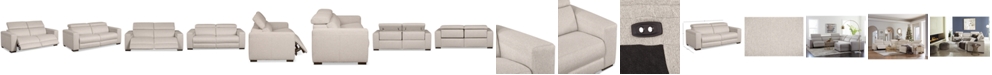 Furniture Nevio 82" 2-Pc. Fabric Sofa, Created for Macy's